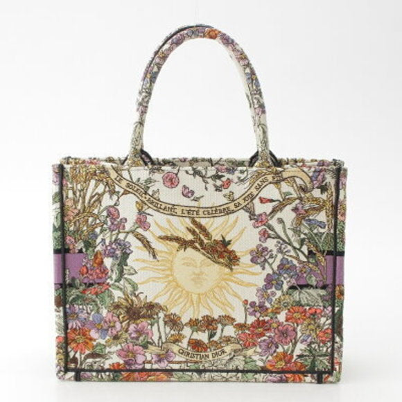 Dior Medium Book Tote 4 Saisons L' Été Soleil Summer