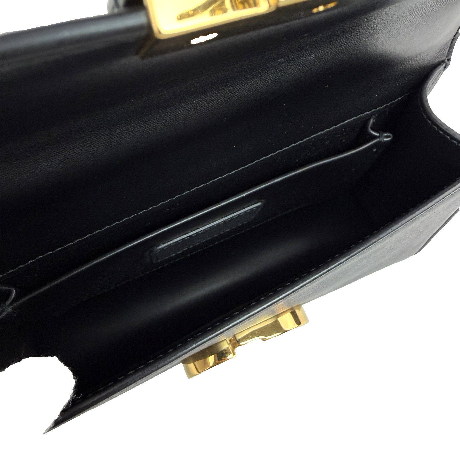 Dior 30 Montaigne East West Black Leather 1440
