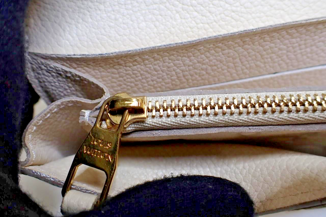 Louis Vuitton Curieuse Wallet Ivory Empreinte 3172