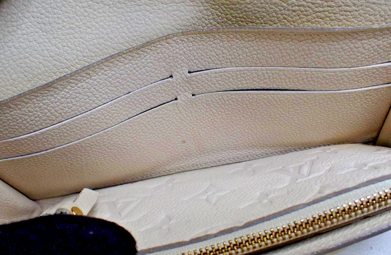 Louis Vuitton Curieuse Wallet Ivory Empreinte 3172