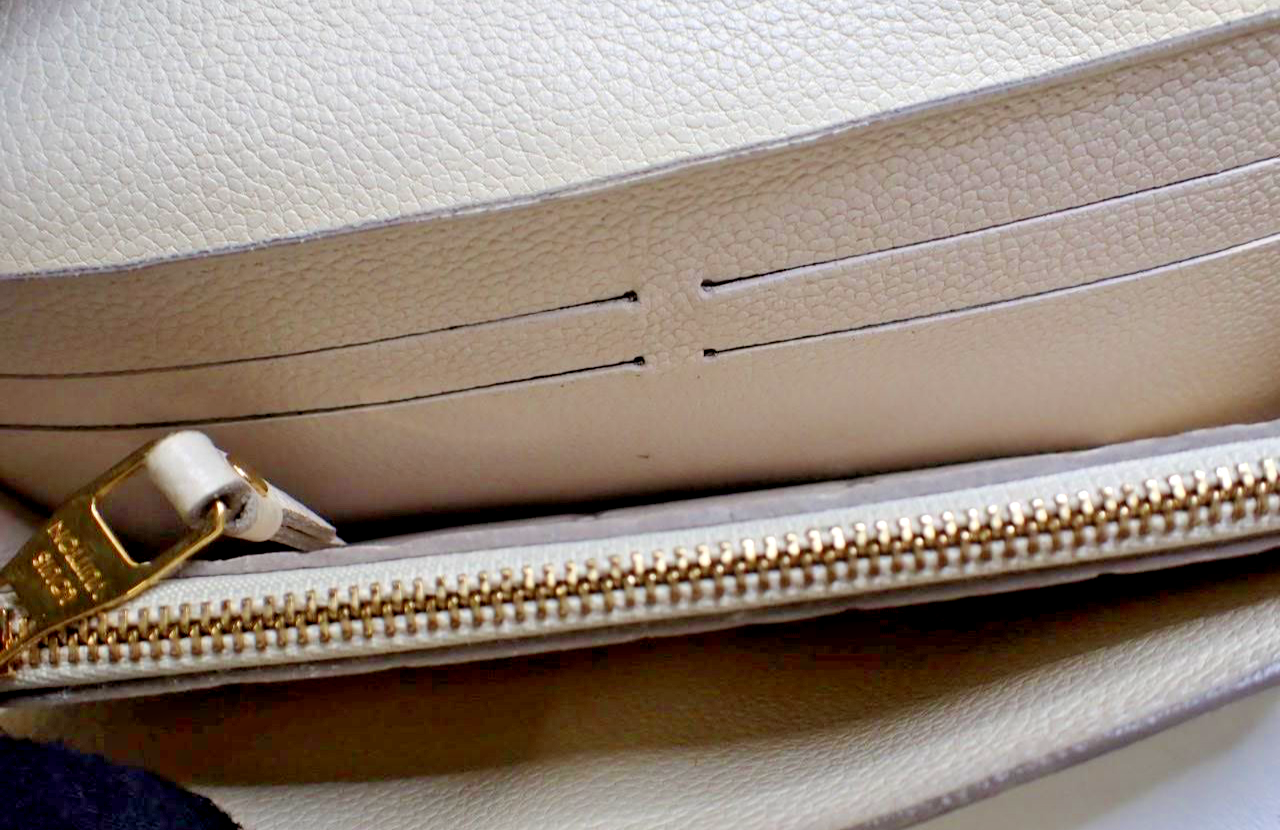 Louis Vuitton Curieuse Wallet Ivory Empreinte 3172