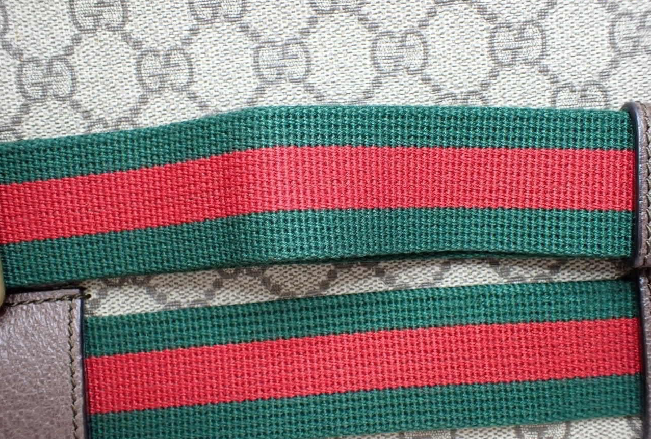 Gucci Neo Vintage Web Belt Bag GG Supreme 3450