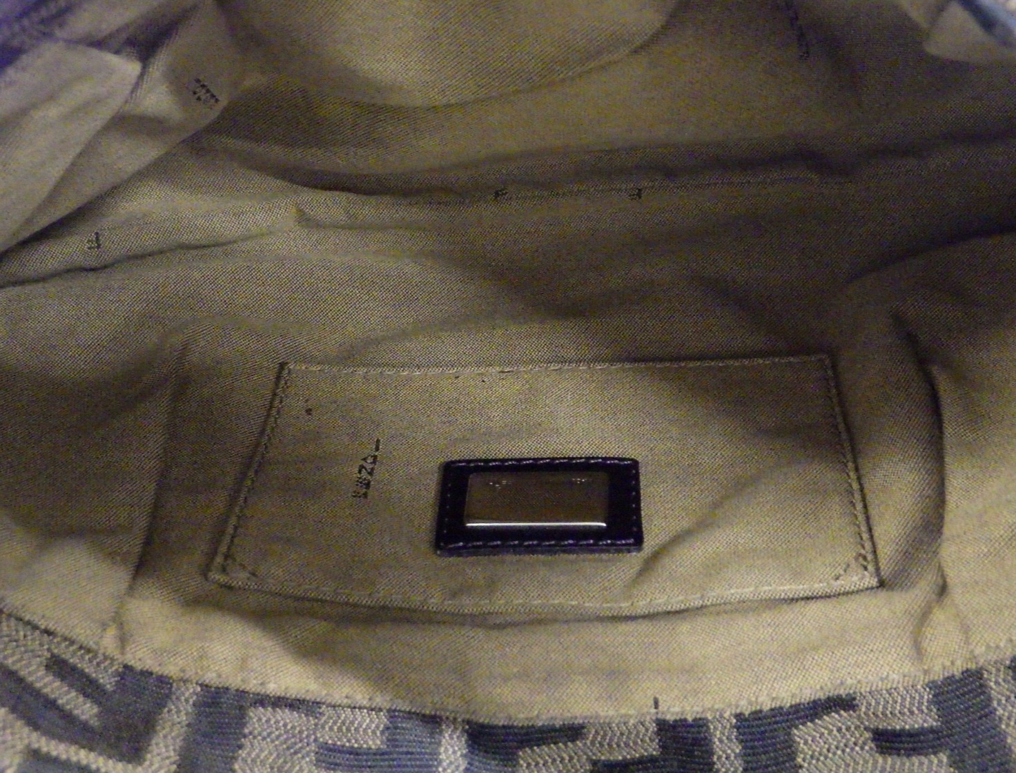 Fendi Chef Zucca Handbag 3447
