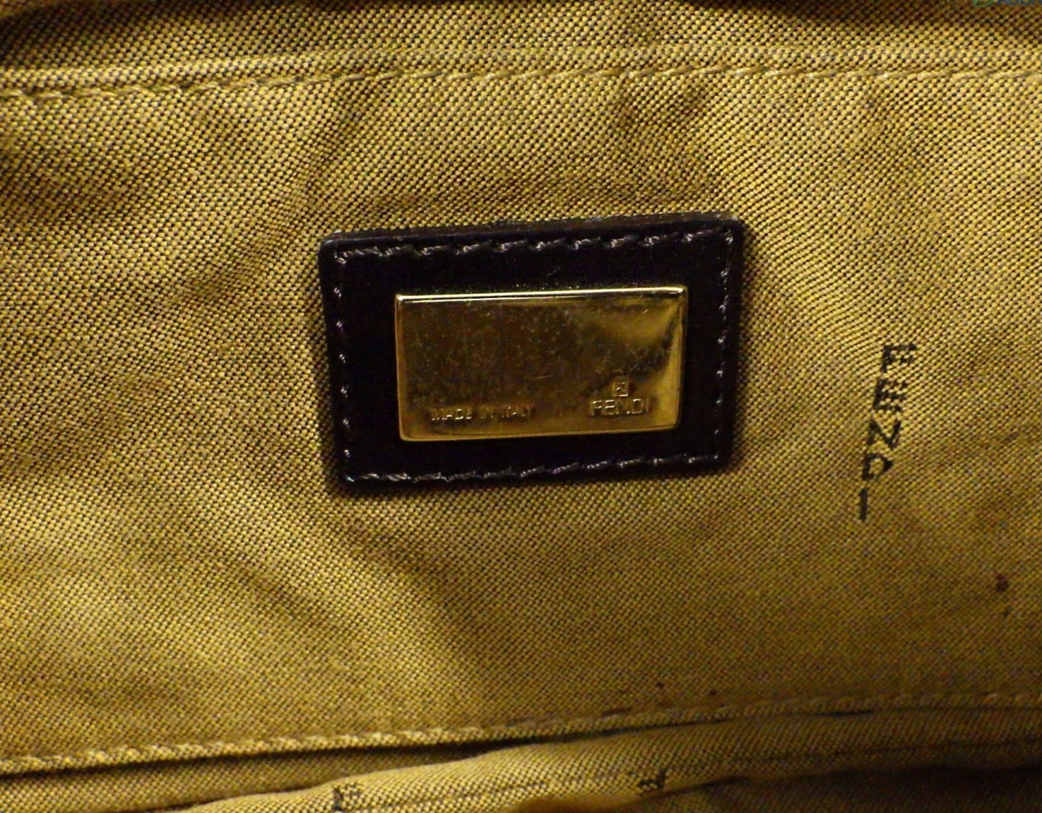 Fendi Chef Zucca Handbag 3447
