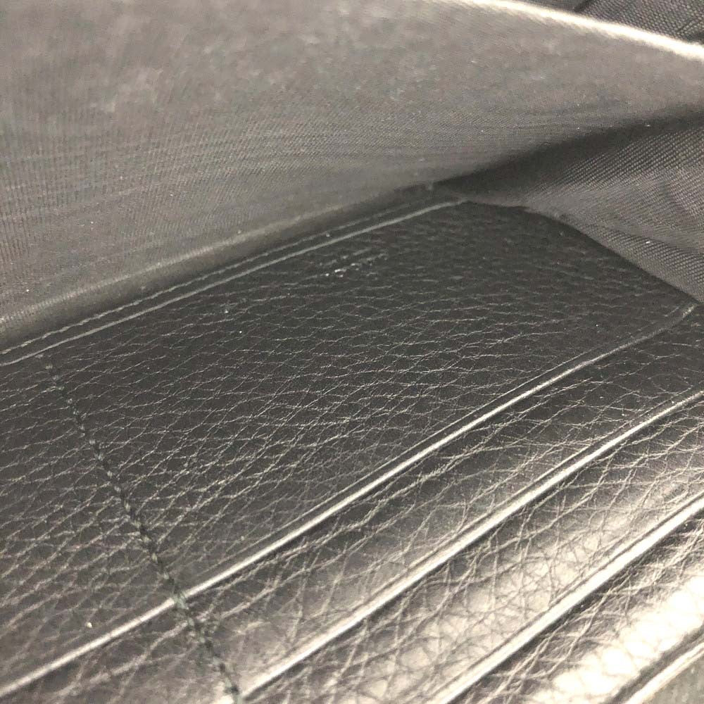 Gucci Soho Zippy Wallet Black Leather 3335