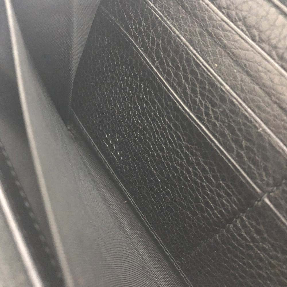 Gucci Soho Zippy Wallet Black Leather 3336