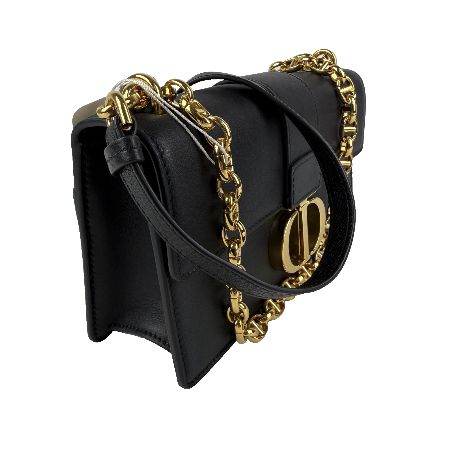 Dior 30 Montaigne East West Black Leather 1440