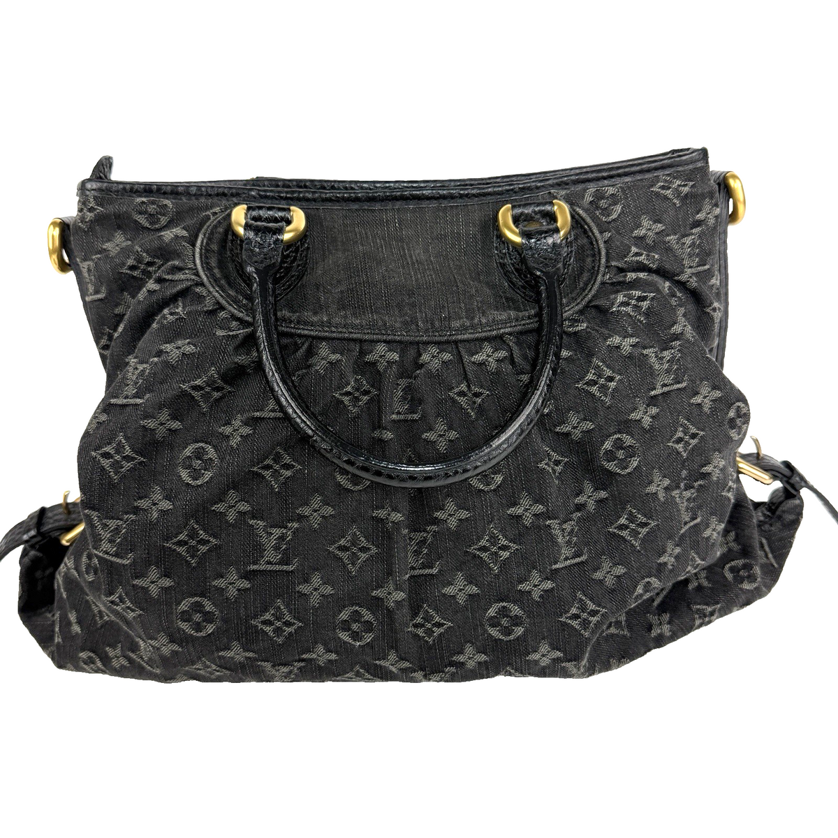 Louis Vuitton Neo Cabby GM Black Denim 2627