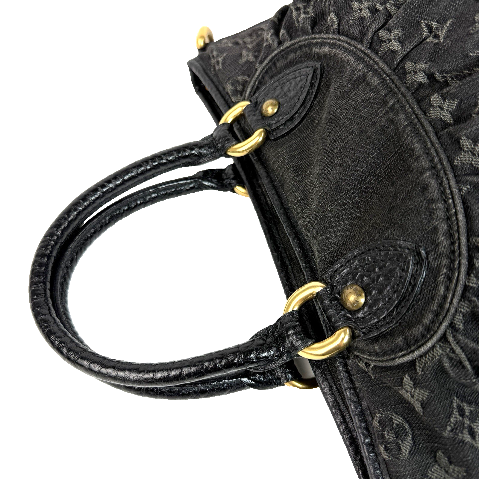 Louis Vuitton Neo Cabby GM Black Denim 2627