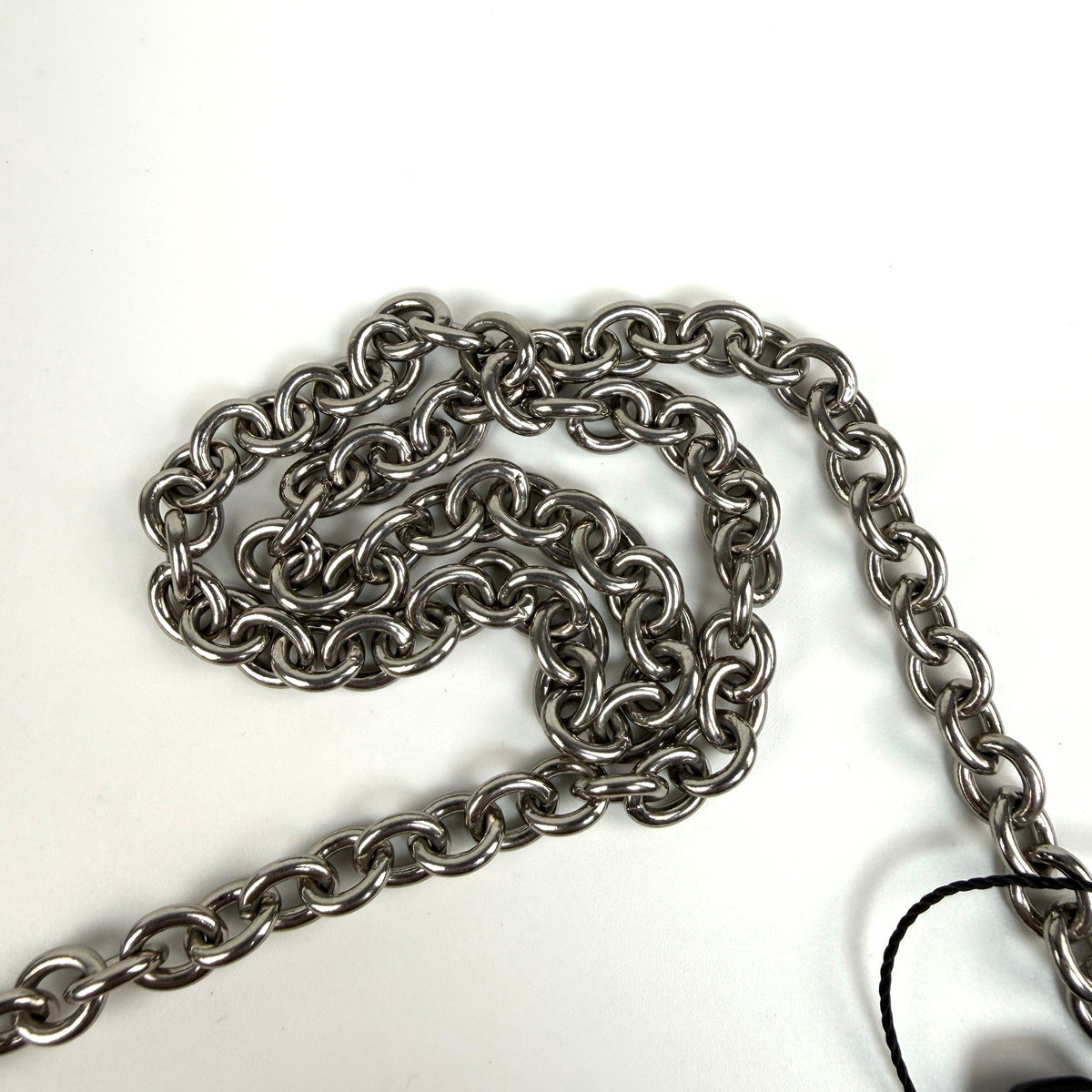 Prada Tessuto Logo Chain Pochette Black Nylon 1983