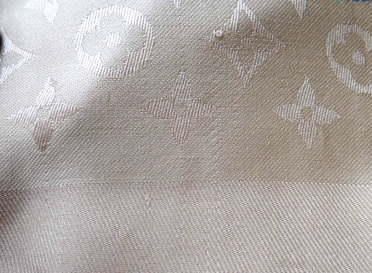 Louis Vuitton Fringe Shawl Monogram Beige 3445