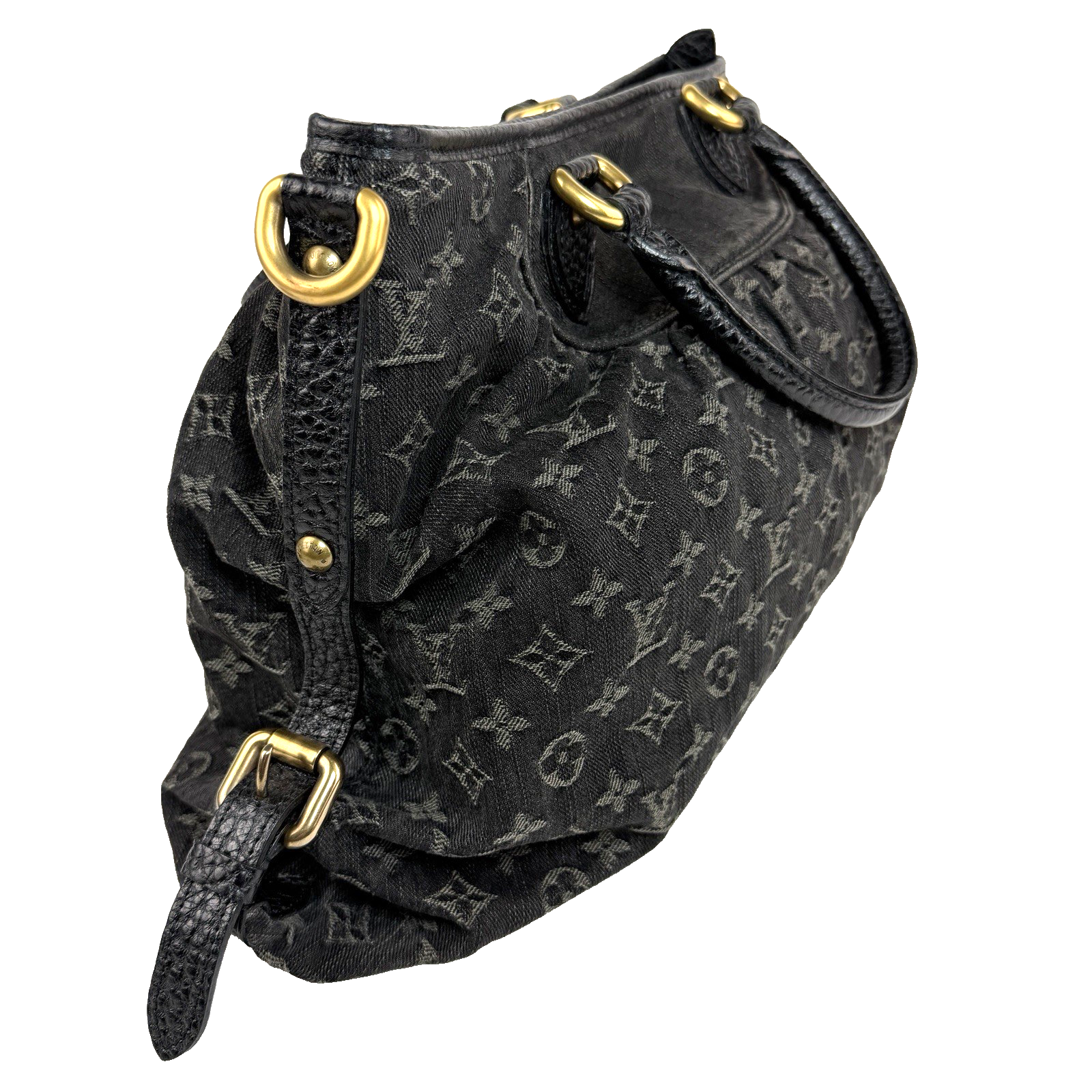 Louis Vuitton Neo Cabby GM Black Denim 2627