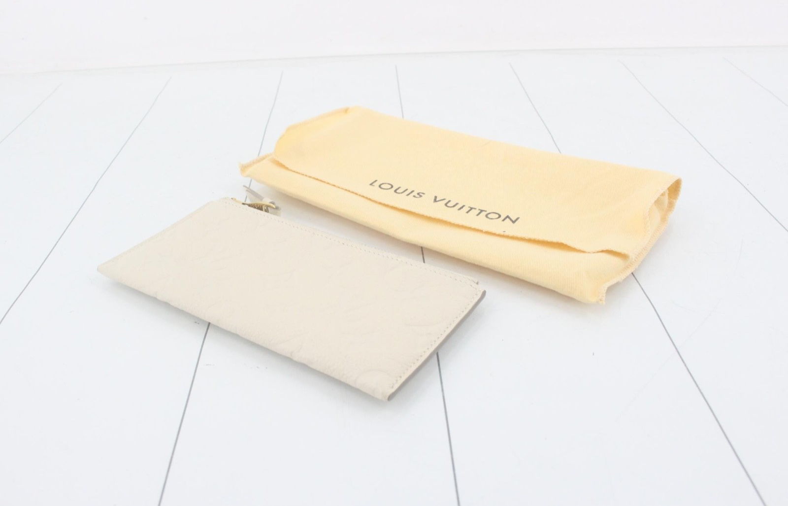 Louis Vuitton Curieuse Wallet Ivory Empreinte 3172