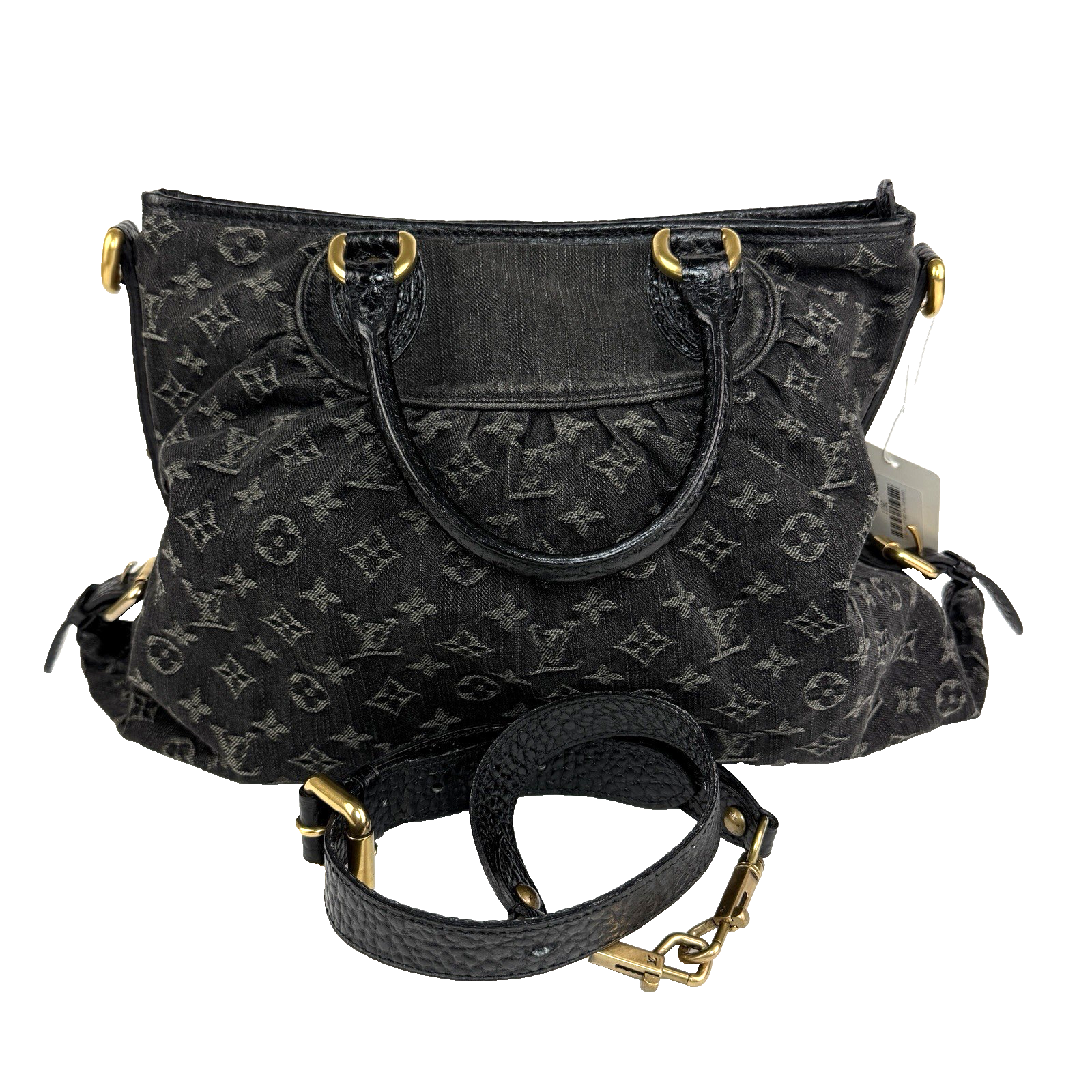 Louis Vuitton Neo Cabby GM Black Denim 2627