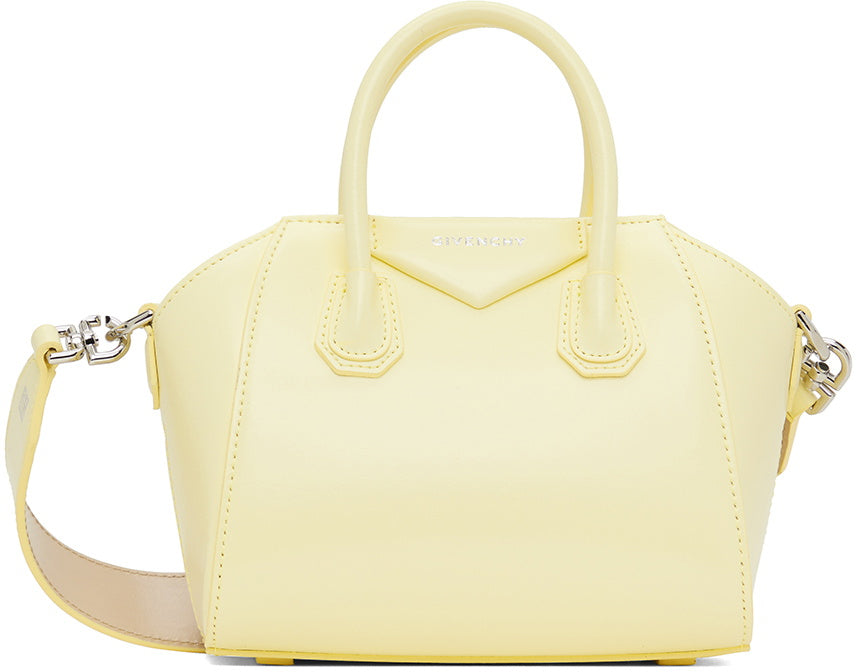 Givenchy Antigona Toy Crossbody Pale Yellow 2444